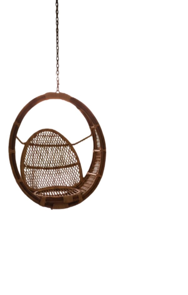 Wicker Egg Swing Chair