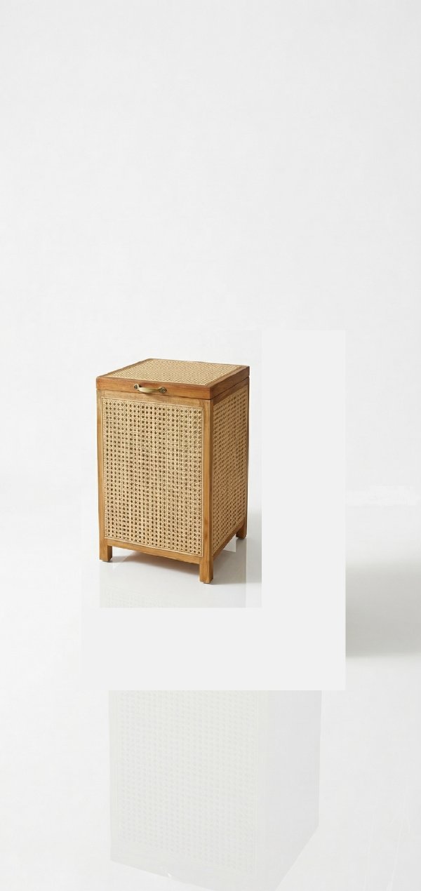 Cane Web Laundry Basket