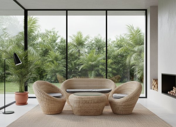 Cane Apple Sofa