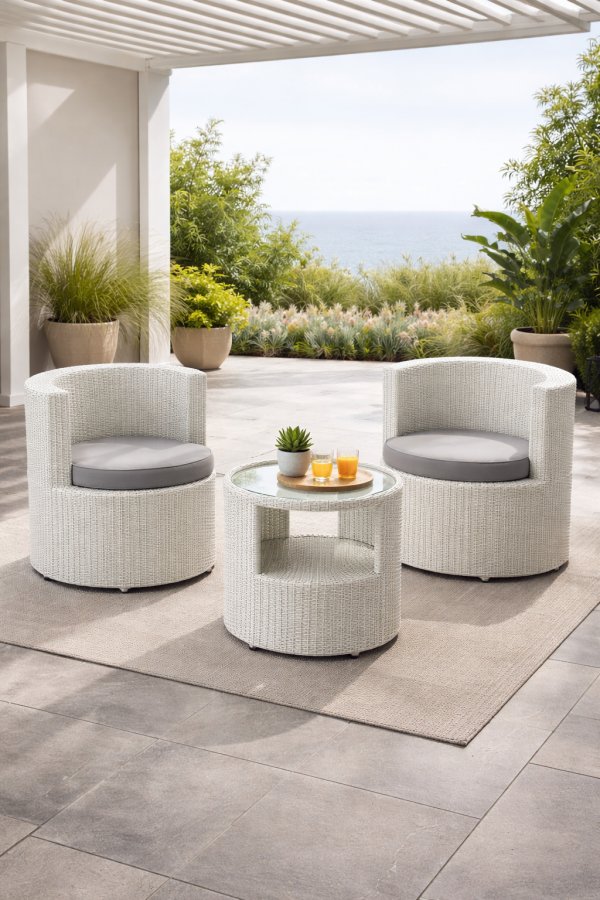 Vento Curve Patio Set