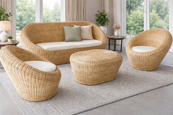 Cane Apple Sofa
