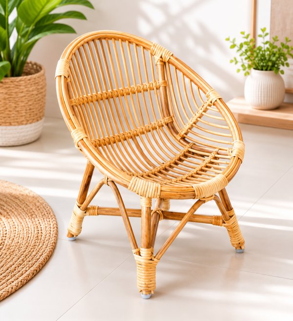 Cane Egg Chair